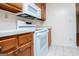 Close-up shot of kitchen appliances and countertops, highlighting updated features at 6026 Belle Meade Ct, Villa Rica, GA 30180