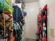 Well-organized walk-in closet with shelving and drawers for efficient storage space at 324 Bells Ferry Ne Rd, White, GA 30184