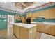 Kitchen with ample storage, a central island, and updated appliances creating a functional cooking space at 2795 Hawthorne Dr, Atlanta, GA 30345
