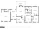 Detailed floor plan illustrating the layout and dimensions of the home's rooms at 120 Rolling Brook Trl, Fayetteville, GA 30215