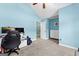 Large bright bedroom has lots of space, high ceilings and a fan for comfort at 105 Turnberry Trce, Sharpsburg, GA 30277