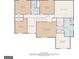 Detailed floor plan showcasing second floor, including primary bedroom, sitting room, and three bedrooms at 20 Allie Dr, Mcdonough, GA 30252