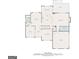 Detailed floor plan showcasing layout of first floor, including living room, kitchen, dining room, and deck at 20 Allie Dr, Mcdonough, GA 30252