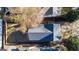 Overhead view of the home, highlighting the roof and surrounding yard at 2018 Presley, Atlanta, GA 30317