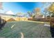 Spacious, fenced backyard features a sprawling lawn, ideal for outdoor activities and entertaining at 2018 Presley, Atlanta, GA 30317