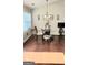 Dining area featuring a modern glass table with seating for four, perfect for Gathering meals at 3008 Brighton Ct, Conyers, GA 30094