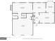 Detailed floorplan showcasing the layout of the home, including the kitchen, living room, and Gathering room at 3587 Oakvale Ave, Decatur, GA 30034