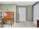 Office space with natural light and storage, offering a functional and organized area for work or study at 102 Passage Point, Peachtree City, GA 30269