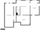 Basement floor plan shows the eat-in kitchen, recreation room, bedrooms, and bathroom layout at 186 Ashley Dr, Mcdonough, GA 30252