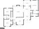 Detailed floor plan showcasing the layout of the main level of the home with labeled rooms and spaces at 186 Ashley Dr, Mcdonough, GA 30252