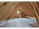Unfinished attic space ready to be converted to living space at 45 Coral Ridge Ct, Palmetto, GA 30268