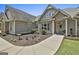 Charming entrance to a single Gathering home with decorative wreath and well-maintained landscaping at 45 Coral Ridge Ct, Palmetto, GA 30268