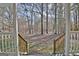 Scenic view from the porch of the surrounding woods and natural landscape at 435 Crabapple Rd, Fayetteville, GA 30215