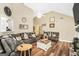 Inviting living room features an open layout, neutral tones, and wood floors at 422 Old Ivy Path, Mcdonough, GA 30253