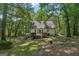 Lovely backyard with a wooden deck, offering a great space for outdoor enjoyment and activities at 230 Vienna Way, Douglasville, GA 30134