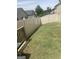 Spacious fenced yard offers privacy and security for outdoor enjoyment and recreation at 2635 Lovejoy Crossing Ln, Hampton, GA 30228