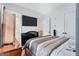 Bright bedroom features a comfortable bed and flat screen TV at 3587 Candler Ct, Hapeville, GA 30354