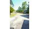 Long driveway leading to a home with well-maintained greenery, a water feature, and a backyard at 1010 Forest Overlook Sw Dr, Atlanta, GA 30331