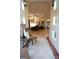 Elegant foyer with tile flooring, high ceilings, and arched doorways leading to the living spaces at 1010 Forest Overlook Sw Dr, Atlanta, GA 30331