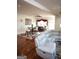 Open-concept living and dining area with a comfortable sectional sofa and stylish decor at 1010 Forest Overlook Sw Dr, Atlanta, GA 30331