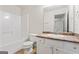 Bright bathroom with white fixtures, and laminate countertops at 2714 Haynescrest Dr, Grayson, GA 30017