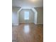 Bedroom boasts wood flooring, dormer ceilings and a window at 2517 Walter Way, Stockbridge, GA 30281