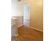 View of a hallway on hardwood flooring at 2517 Walter Way, Stockbridge, GA 30281