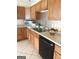 The kitchen features stainless steel appliances, lots of storage, and an eat in area at 2517 Walter Way, Stockbridge, GA 30281