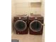 View of new Samsung washer and dryer in the laundry room at 2517 Walter Way, Stockbridge, GA 30281