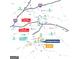 Community area map showing nearby parks, schools, shopping, and hospitals at 325 Silver Moon Dr, Loganville, GA 30052