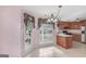 Eat-in kitchen with large windows providing natural light at 19 Indian Bluff Dr, Sharpsburg, GA 30277