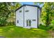 Back exterior showing a modern home design, white siding, and a well-maintained lawn at 1835 Taylor Ave, East Point, GA 30344