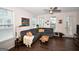 Comfortable living room with a large sectional sofa, ample natural light, and stylish decor creating a cozy and inviting space at 756 Cady Way, Atlanta, GA 30312