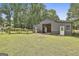 Side view of barn at 109 Cannon Road, Sharpsburg, GA 30277