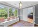 Bonus room features large windows, a window seat, and access to the main bedroom at 255 Hidden Lake Dr, Fayetteville, GA 30215