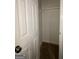 Closet with shelving and carpeted floor at 335 Cedar Ln, Fayetteville, GA 30214