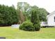Backyard featuring pool at 124 Wynn Rd, Mcdonough, GA 30252