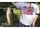 Fishing with the American Flag! at 531 Grant Rd, Brooks, GA 30205