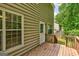 Exterior wooden deck features home's architecture at 1960 Morning Nw Walk, Acworth, GA 30102