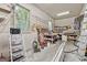 Spacious garage with organized shelving and ample workspace at 9255 Betony Wood Trl, Jonesboro, GA 30236