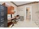 Office space features ample cabinet and desk space at 9255 Betony Wood Trl, Jonesboro, GA 30236