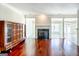 Inviting living room with hardwood floors, fireplace, and lots of natural light at 335 Grand Teton Cir, Fayetteville, GA 30215