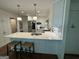 Eat-in kitchen has a large island, stainless appliances, and ample counter space at 3146 Weymouth Dr, Marietta, GA 30062