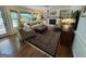 Bright and airy living room featuring built-in shelving and a cozy fireplace at 3146 Weymouth Dr, Marietta, GA 30062