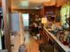 Kitchen with outdated appliances and decor, requires updating and organizing at 4116 Warrior Trl, Stone Mountain, GA 30083