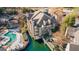 Aerial view of the property at 504 Mill Pond Se Ct, Smyrna, GA 30082