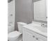 Clean bathroom featuring a tub and vanity at 504 Mill Pond Se Ct, Smyrna, GA 30082