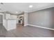 Open-concept view showcasing the sleek modern flooring and neutral gray walls at 504 Mill Pond Se Ct, Smyrna, GA 30082