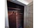Simple wood closet with shelf space for storage at 1761 Hosea L Williams Dr, Atlanta, GA 30317