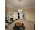 Open-concept living room featuring a fireplace and access to other rooms at 1761 Hosea L Williams Dr, Atlanta, GA 30317